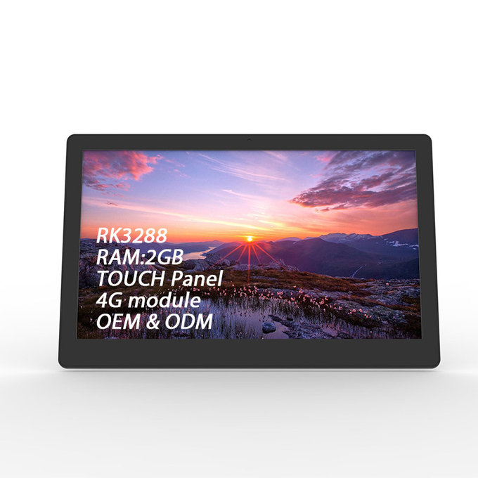 Máquina toda junta quad-core 3 de la publicidad de Ethernet de Rockchip RK3288 Android BT