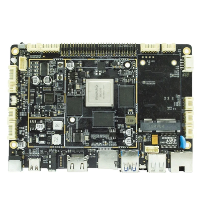 Panel RK3399 habilitado para POE de 140 mm x 95 mm que admite la expansión de tarjetas Micro SD