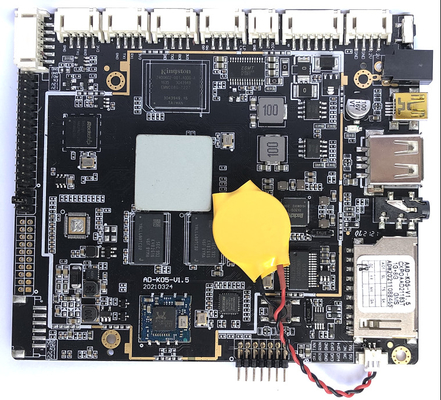 Gravedad integrada de Ethernet de la informática LVDS MIPI RJ45 del sistema Mainboard de Android 8,0 que detecta al tablero
