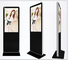 43 49 publicidad del LCD de 55 pulgadas exhibe la señalización al aire libre del soporte del piso de Digitaces del alto brillo