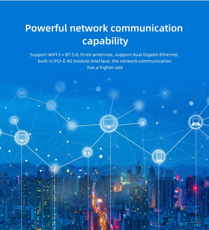 Caja reproductor multimedia RK3568 8K con CPU Octa-Core RK3588 y GPU ARM Mali G610 MP4 6