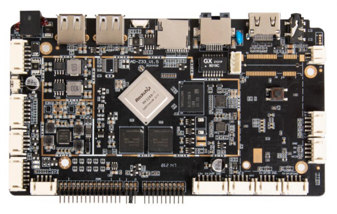 Tarjeta ARM industrial avanzada con Rockchip RK3288 Quad Core CPU y conectividad de red de alta velocidad 1