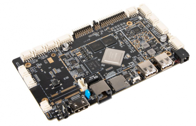 Tarjeta ARM industrial avanzada con Rockchip RK3288 Quad Core CPU y conectividad de red de alta velocidad 2