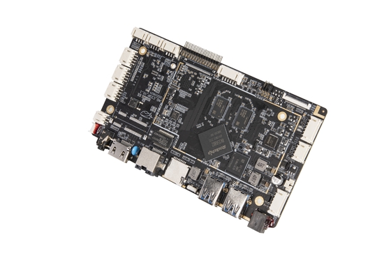 Placa madre de WIFI BT 4G PCIE Media Player del tablero del desarrollo de RK3568 USB3.0 I2C Android