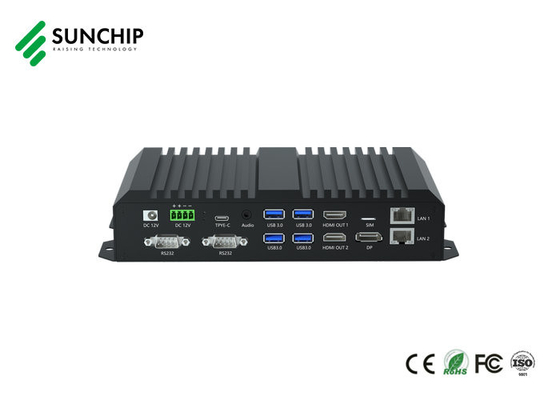 Reproductor multimedia RK3588 con gestión de energía mejorada, sistema operativo Android 12 y doble LAN de 1000M