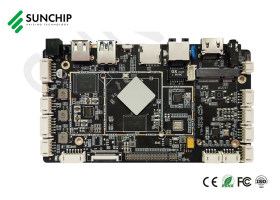 Quad Core A55 ARM Board 2GB RAM MIPI/EDP/LVDS Display Rockchip RK3566 PCBA Desarrollo Android 11 Junta principal