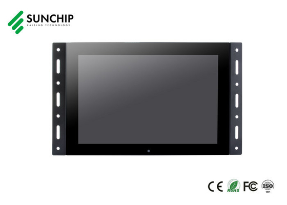 Señalización interactiva de Digitaces de 10.1inch 15.6inch del marco abierto del monitor LCD de la exhibición del metal de encargo del anuncio