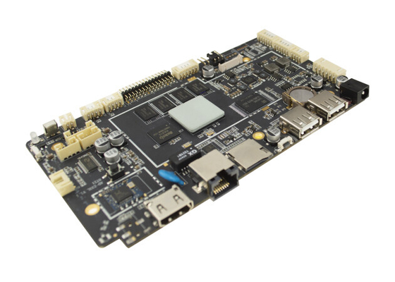 El alto rendimiento integró el interfaz del host USB RJ45 de la tarjeta de la placa madre RK3188 1.6Ghz TF de la CPU