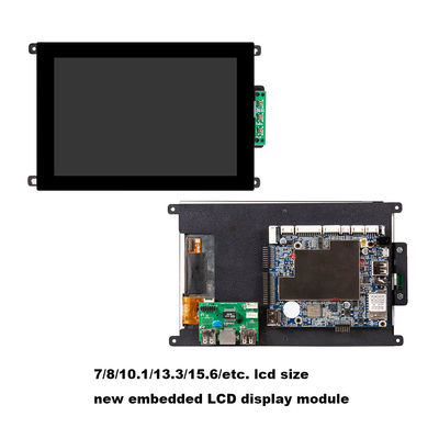 8 pulgadas LCD táctil pantalla interactiva Android placa integrada con múltiples interfaces de red y Ethernet