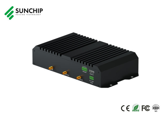 RK3588 CPU Edge Computing Device Metal Media Player con GPS POE opcional para el dispositivo de la industria de la IA