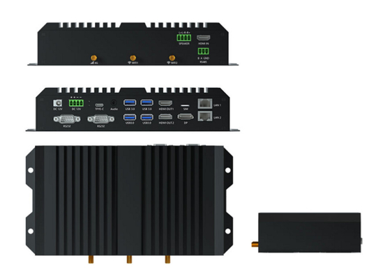 La base de RK3588 Octa integró el borde industrial que computaba AI NPU 6.0tops Android Media Player