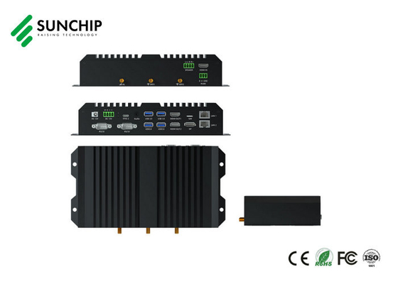 Rockchip RK3588 Octa Core Android Box con RS232 RS485 WIFI Gigabit Ethernet BT USB Media Player para pantalla LCD