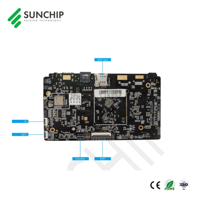 Android 11 pantalla táctil interactiva placa base de Rockchip RK3566 Cuad Core Embedded Arm Board