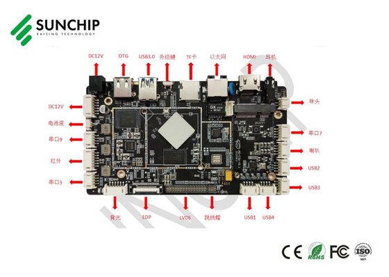 AD-C36 Cuádruple núcleo RK3566 controlador de decodificación Android integrado placa ARM integrada