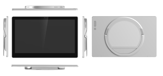 15,6 pulgadas todas en una señalización montada en la pared capacitiva de Android AIO Digitaces del tacto del Tablet PC