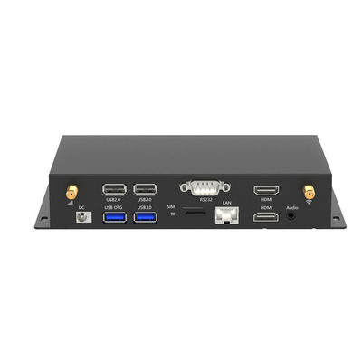 Múltiples interfaces interactivas RK3568 Reproductor multimedia caja para tacto máquina todo en uno y máquina expendedora de autoservicio