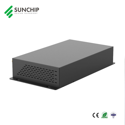 Caja de reproductor de medios 4K Android 11.0 para pantalla de publicidad con RK3568 con carcasa de metal