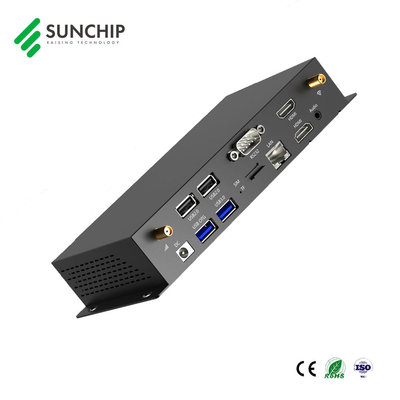 Reproductor de medios de alto rendimiento Rockchip RK3568 caja de reproductor de señalización digital 4K Dispositivo informático de borde