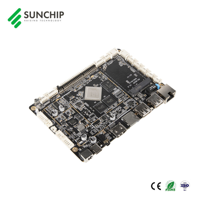 RK3288 Cuad-Core Cortex-A17 Board para reconocimiento facial en pantalla comercial