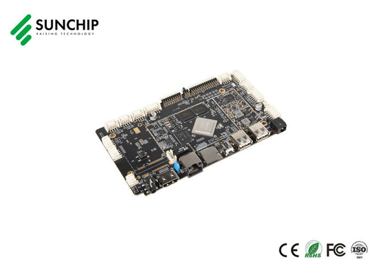 RK3288 Android 7-10 placa base EDP LVDS Interfaz Mini Android Board 10/100/1000M Ethernet Junta de sistema integrado