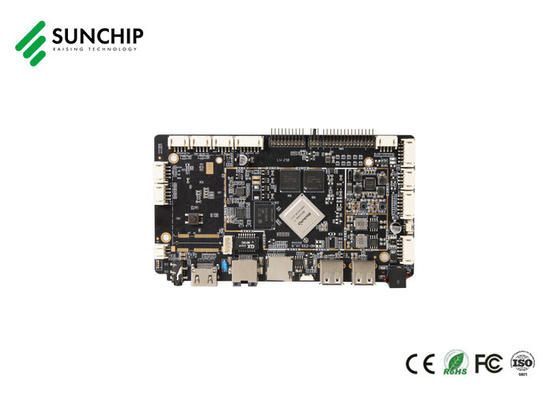 RK3288 Android 7-10 placa base EDP LVDS Interfaz Mini Android Board 10/100/1000M Ethernet Junta de sistema integrado