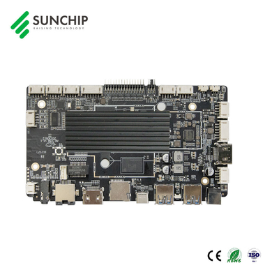 RK3588 Computadora de placa única de 2.4GHz Octa-Core ARM Mali-G610 MC4 Interfaz I2C Android 12 Versión Junta de ARM industrial