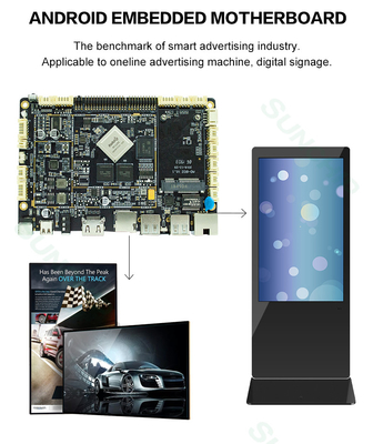 Junta de sistema integrado Junta de controlador Android Rk3588 8K Para quiosco de pantalla táctil