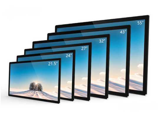 21.5 pulgadas Android LCD Reproductor de publicidad Interactivo de señalización digital con función de almacenamiento