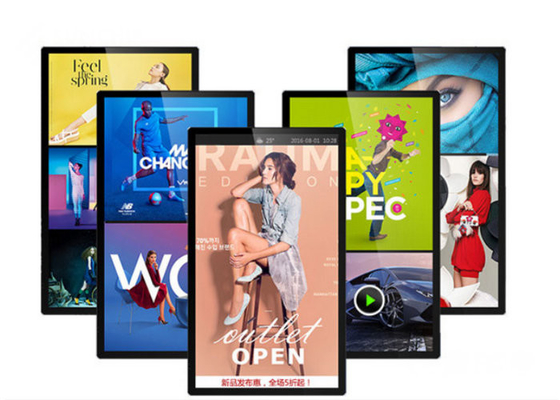 Señales digitales interactivas con pantalla LCD y placa Android con resolución 2k/4k
