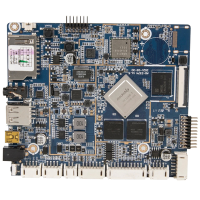 Rockchip RK3188 Tabla de Android, Tabla de Control Industrial PCBA para señalización digital LCD
