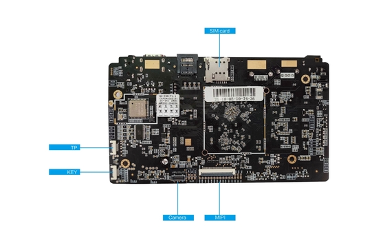 AD-C36 Cuad-Core Android Mainboard Embedded ARM Board para RK3566 Procesador HD Display 4G LTE WIFI/BT G-Sensor RTC Touch USB UART