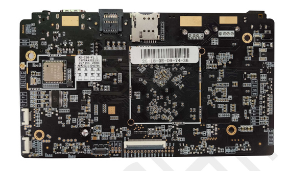 Android 11 pantalla táctil interactiva placa base de Rockchip RK3566 Cuad Core Embedded Arm Board