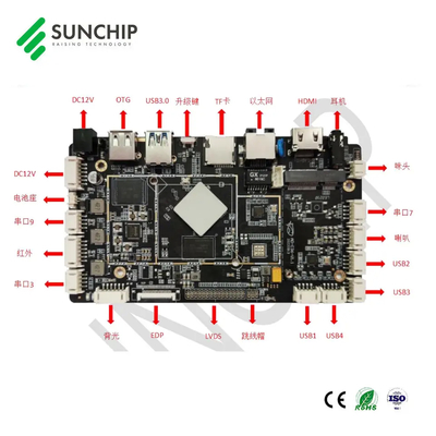 2 GB de RAM Android 11 Tarjeta ARM Incorporada BT Soporte Wifi Ethernet con 2 X USB 3.0