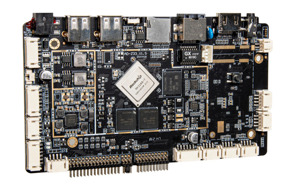 LVDS EDP HD Interfaz de visualización Potente Junta de evaluación RK3288 con gráficos RTC y Mali-T764