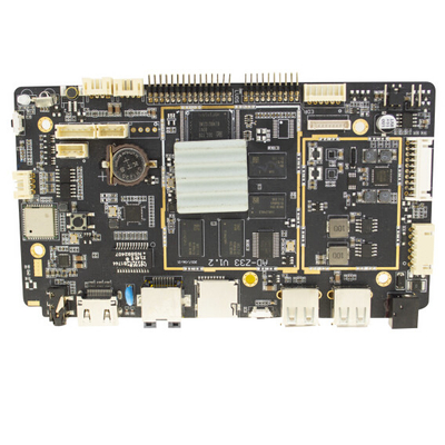 Tarjeta RK3288 para quiosco LPDDR3 2G/4G Opcional EMMC 8GB/16G/32G/64G Opcional GPU Mali-T764 Resolución de pantalla 1920x1080