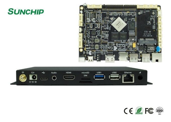 Android Digital Signage Media Player con Android 6-10 Opcional y DOC E-book Soporte completo para Netcom 4G