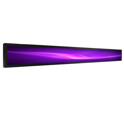 El monitor con pantalla grande del jugador de los anuncios estiró CPU quad-core RK3128 con 4G LTE POE opcional