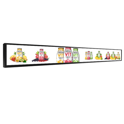El monitor con pantalla grande del jugador de los anuncios estiró CPU quad-core RK3128 con 4G LTE POE opcional