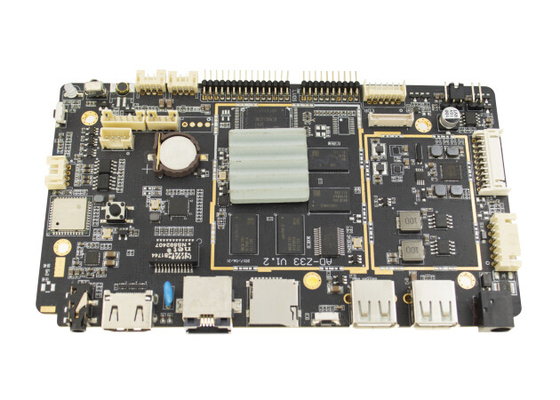 RK3288 Tarjeta base integrada IoT inteligente WIFI BT RJ45 Tarjeta base de control industrial