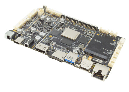 Capacidad de almacenamiento personalizable en la placa integrada de Android RK3399 para la máquina de publicidad digital
