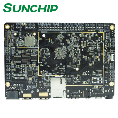 Placa integrada Android RK3399 de alto rendimiento con múltiples interfaces de red para control remoto inteligente