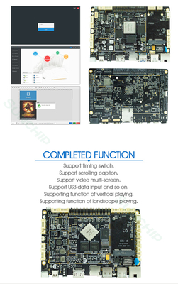 Tarjetas inteligentes interactivas EMMC de 16 GB 1 GB de RAM y Android 4.4 o superior