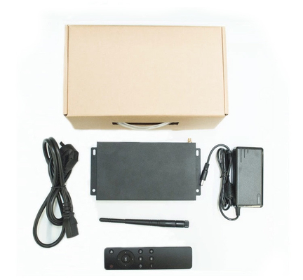 Soporte para el reproductor multimedia de control remoto con 2 GB / 4 GB de RAM y red de red cableada de 1000M*1