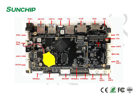 Tabla ARM integrada de alto rendimiento con Rockchip RK3568 y Android 11 para equipos médicos y educativos industriales